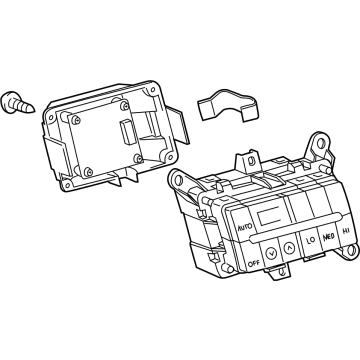 Toyota 55900-0C050 Control Assy, Air Conditioner