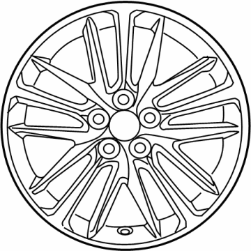 Toyota 42611-06E20 Wheel, Disc