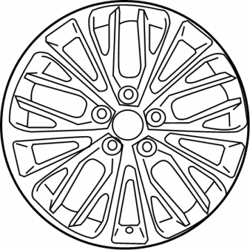 Toyota 42611-06E10 Wheel, Disc