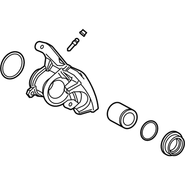 Toyota 47850-42080 Cylinder Assembly, Rr Di