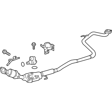 2018 Toyota Prius C Catalytic Converter - 17410-21C23