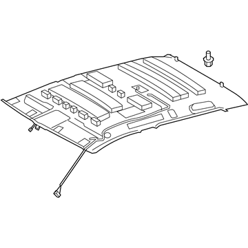 Toyota 63380-0C160-B0 HEADLINING Assembly, ROO