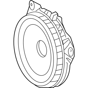 Toyota 86160-02B40 Rear Driver Speaker