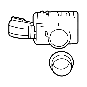 2022 Toyota Avalon Parking Assist Distance Sensor - 89341-06070-E1