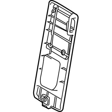 Toyota 71087-0E050-E0 Seat Back Panel