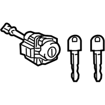 Toyota 69005-47190 Lock Cylinder