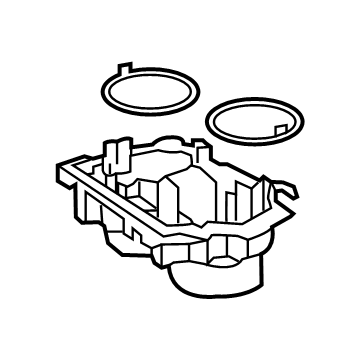 Toyota 58803-47011-A0 Cup Holder