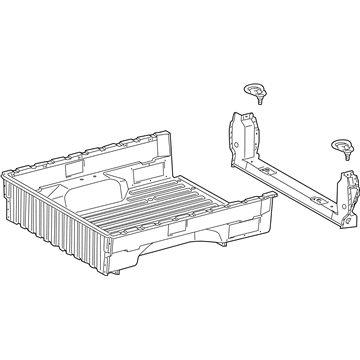 Toyota 65100-04480 Inner Box Assembly