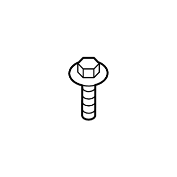 Toyota 90119-A0296 Bracket Bolt