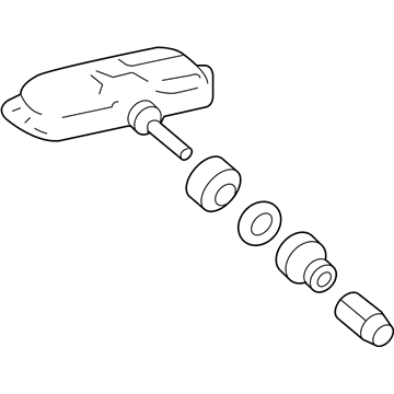 Toyota 42607-06020 TPMS Sensor