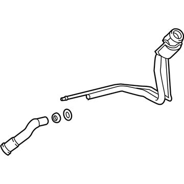 Toyota 77201-06171 Pipe Sub-Assembly, Fuel