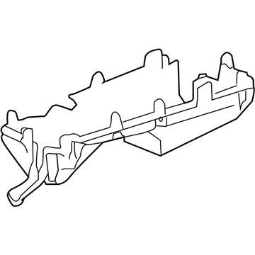 Toyota 82663-02020 Cover, Relay Block, Lower