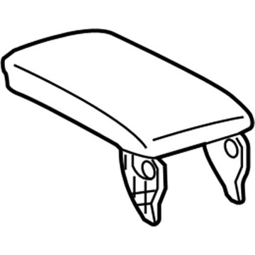 Toyota 58920-0T031-B0 Armrest Assembly