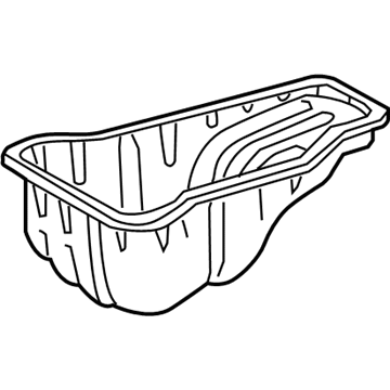 Toyota 12102-75021 Lower Oil Pan