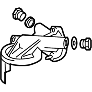 Toyota 15609-75070 Oil Filter Housing