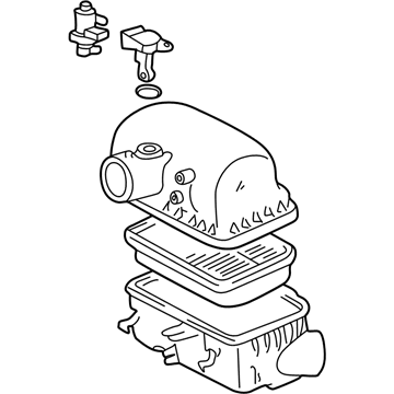 Toyota 17700-22090 Air Cleaner Assembly