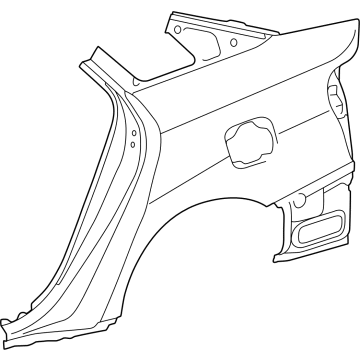 Toyota 61611-62020 Quarter Panel