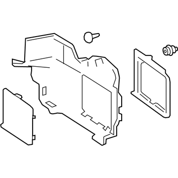 Toyota 64722-07010-C0 Cover, Luggage Compartment