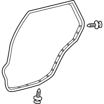 Toyota 67871-AC030 Door Weatherstrip