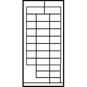 Toyota 82683-17030 Plate, Fuse Block Caution