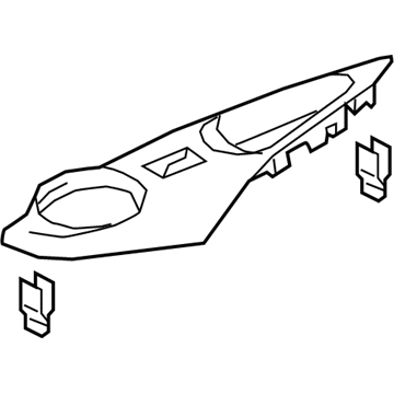 Toyota 74271-12560 Switch Panel