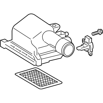 Toyota 17705-21180 Cap Sub-Assembly, Air Cl