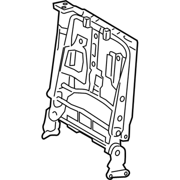 Toyota 71017-35230 Frame Sub-Assembly, Rear Seat