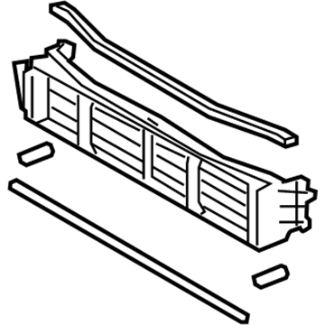 Toyota 53019-06021 Shutter Sub-Assembly, Ra