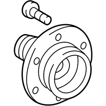 Toyota 43502-04140 Wheel Hub