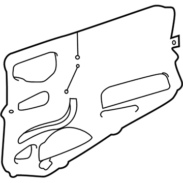 Toyota 67851-08020 Cover, Slide Door Service Hole