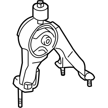 Toyota 12371-0T040 Insulator, Engine Mounting, Rear