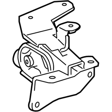 Toyota 12372-0T060 INSULATOR, Engine Mounting, LH