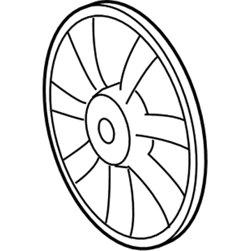 2014 Toyota Prius Fan Blade - 16361-28360