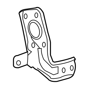 Toyota 86211-0C040 Bracket, Radio Receiver