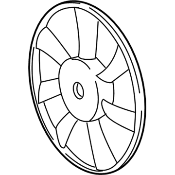 2013 Toyota Prius V Fan Blade - 16361-37010