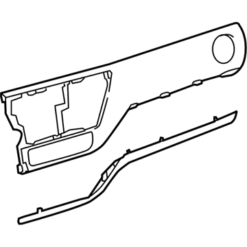 Toyota 55403-02500-A1 Panel Sub-Assembly, Inst