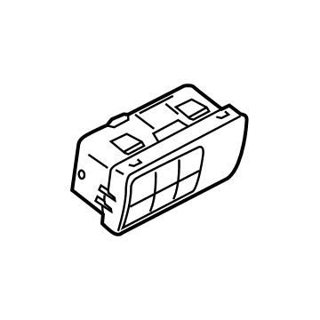 2020 Toyota Yaris A/C Switch - 84970-WB001