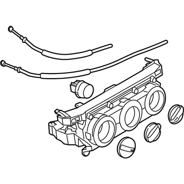 Toyota Yaris Blower Control Switches - 55936-WB019