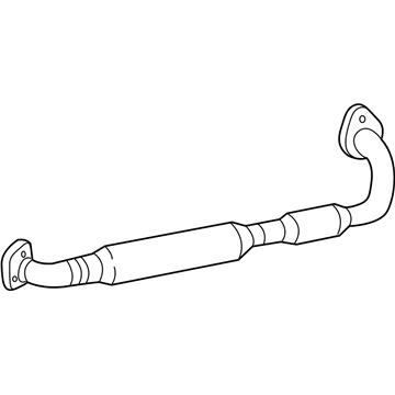 1998 Toyota RAV4 Exhaust Pipe - 17420-7A091