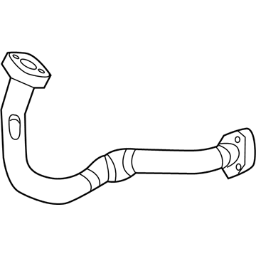 1998 Toyota RAV4 Exhaust Pipe - 17410-7A710