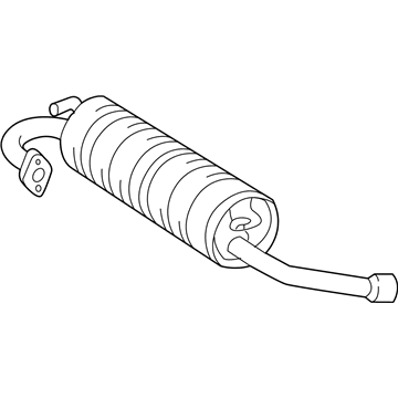 1998 Toyota RAV4 Exhaust Pipe - 17430-7B040