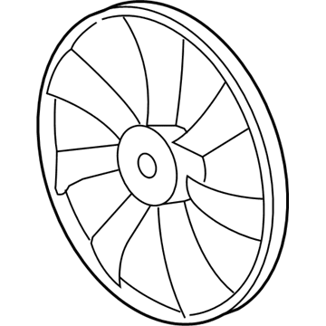 Toyota 16361-0P160 Fan