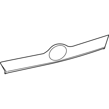 Toyota 76811-06520 License Molding