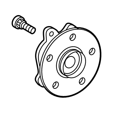 Toyota 43550-0E020 Front Hub & Bearing