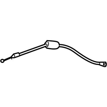 Toyota 69730-0E040 Cable Assembly, Rear Door