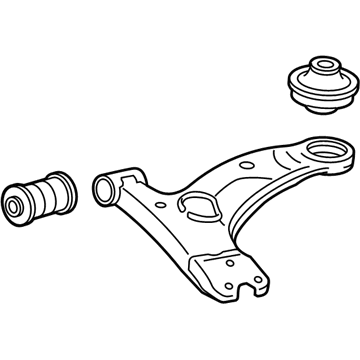 Toyota 48068-47050 Front Suspension Control Arm Sub-Assembly, No.1 Right