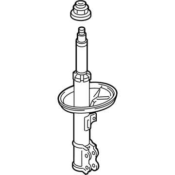 2015 Toyota Prius Plug-In Strut Housing - 48510-80575