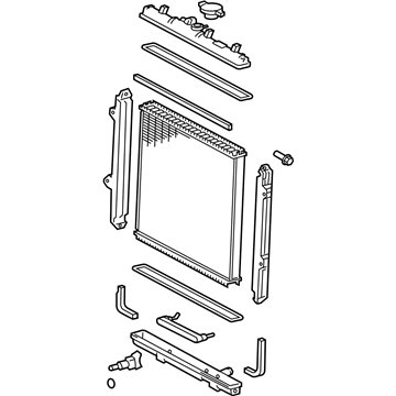 Toyota 16400-31B70 Radiator Assembly