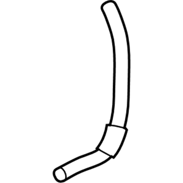 Toyota 16572-31361 Hose, Radiator, NO.2