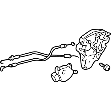 Toyota 69050-48030 Lock Assembly
